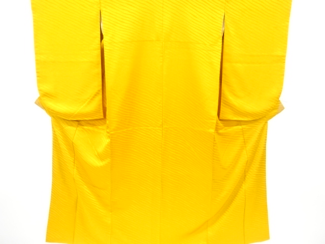 斜め縞模様織り出し二尺袖着物